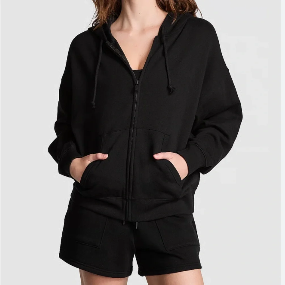 Victoria’s Secret Sport Women's Black Hoodie Size XS